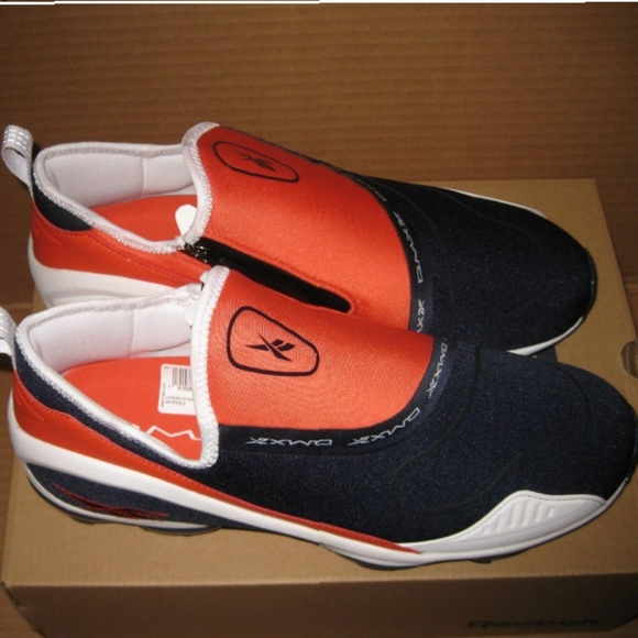 Reebok Shoes Reebok Dmx Run Slip Navy Carotene Navy White Poshmark